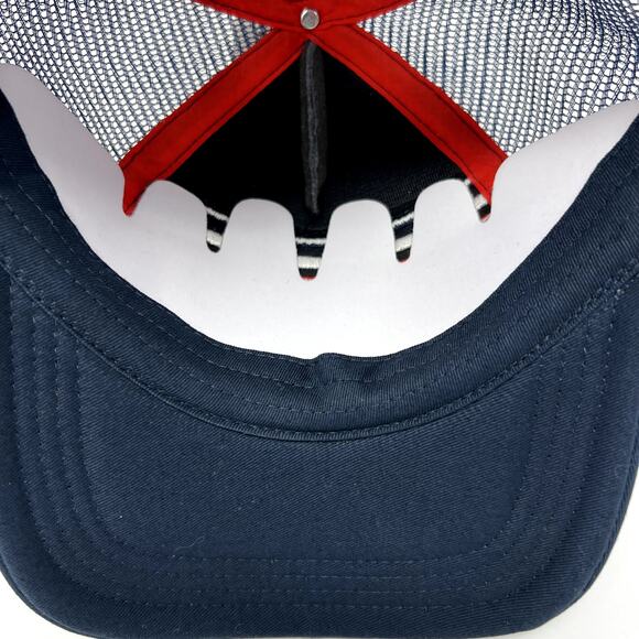 Budweiser Hat Men Blue Grey Cotton Snapback Baseball NWT Outdoor Trucker Cap - Picture 8 of 8